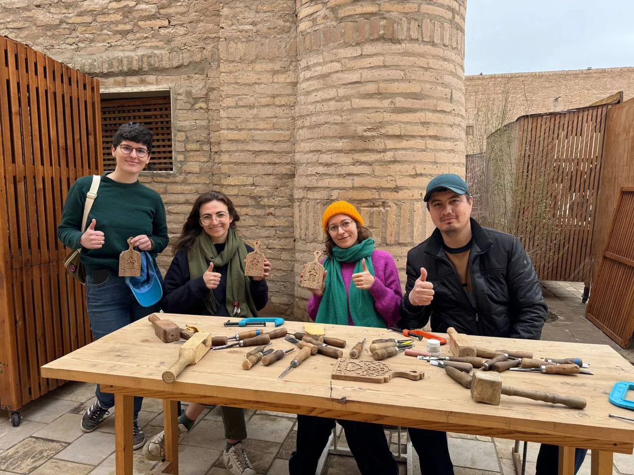 Inside Khiva's Only Standing Wood Carving Workshop