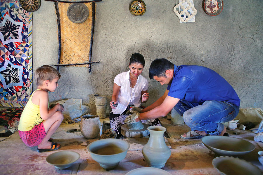 Samarkand: Ceramic Painting Workshop - 5