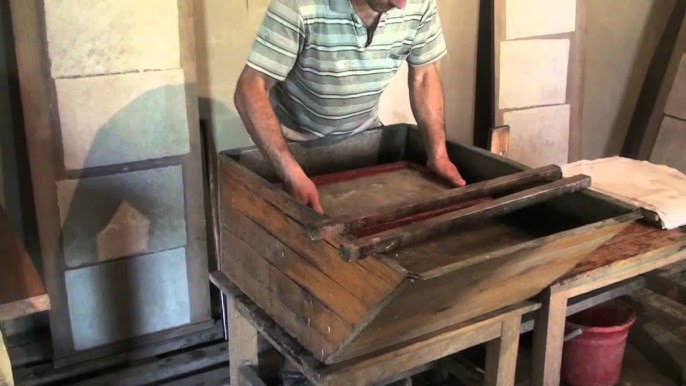 Samarkand: Silk Paper Making at Konigil Mill - 2