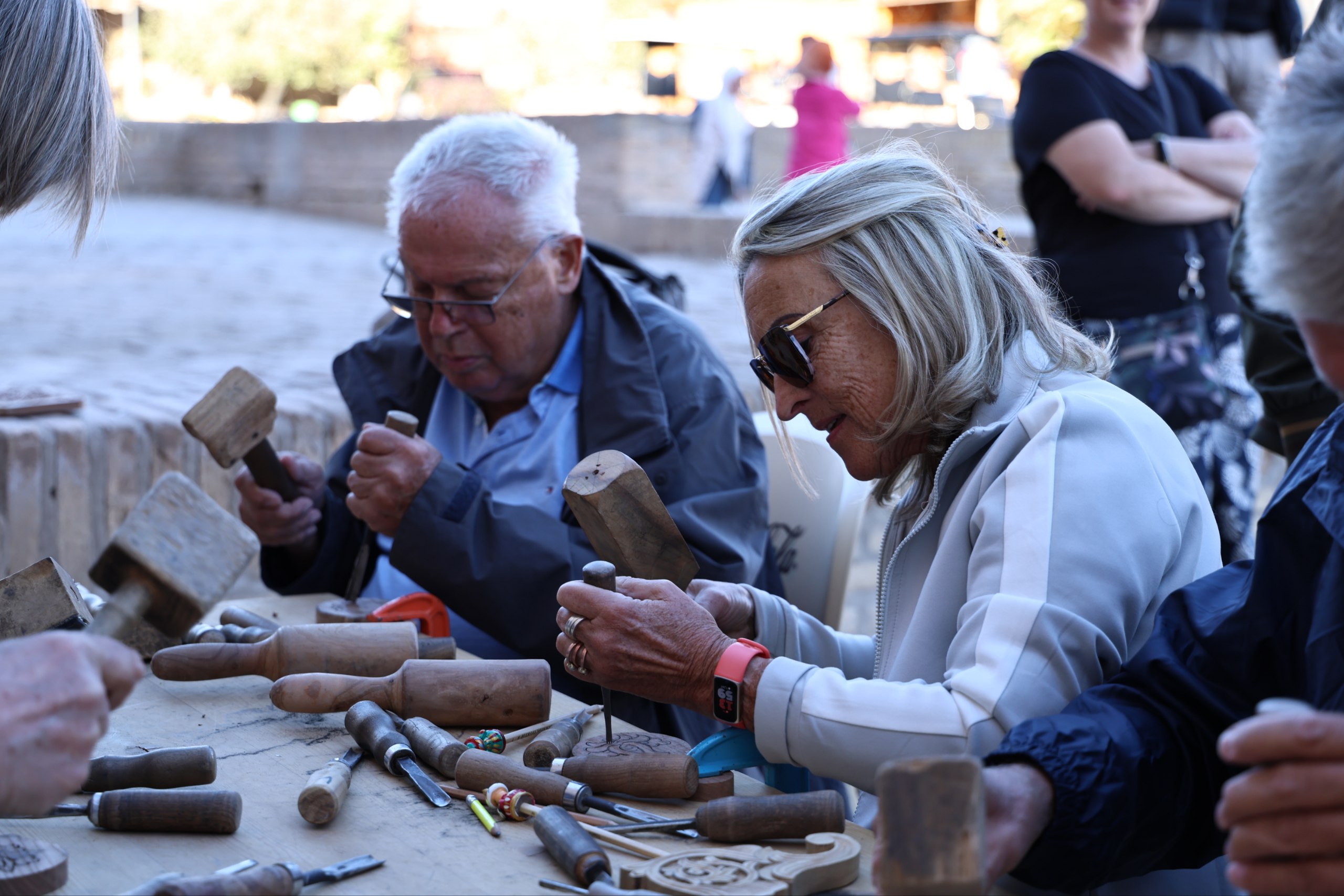 Khiva: Traditional Wood Carving Workshop