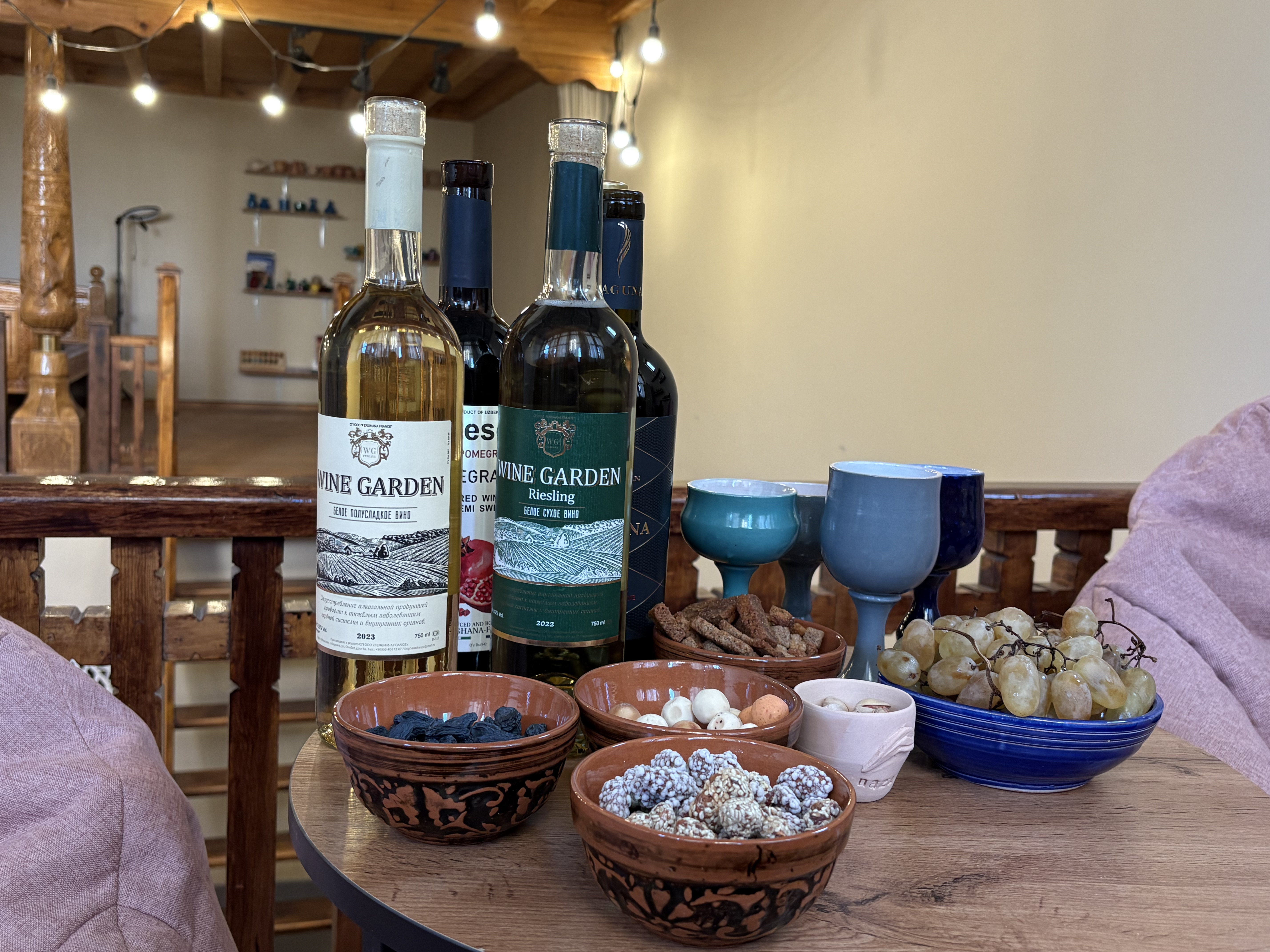 Tashkent Wine Tasting & Ceramics Workshop Experience