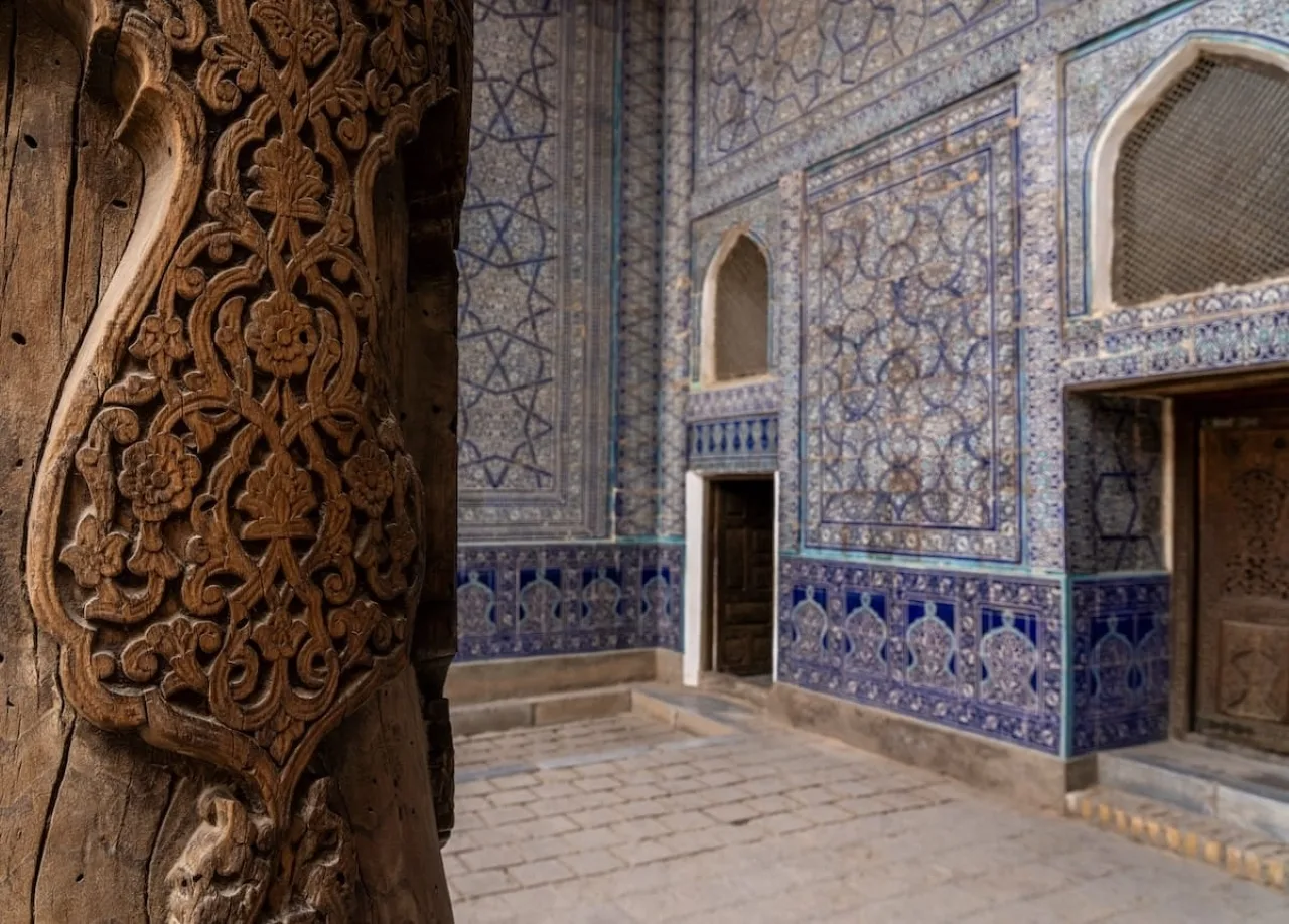 Khiva: Hand-Paint Ceramic Tile Workshop with a Local Master - Image 5