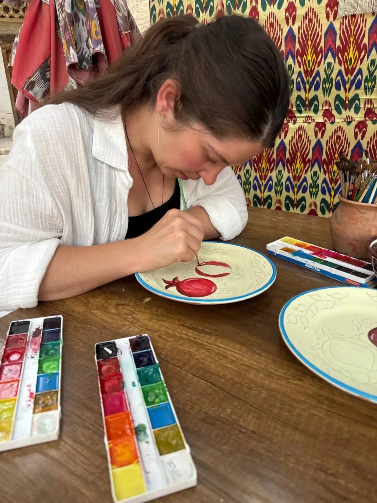 Bukhara: Old City Walk & Uzbek Ceramics Painting Workshop - Image 3