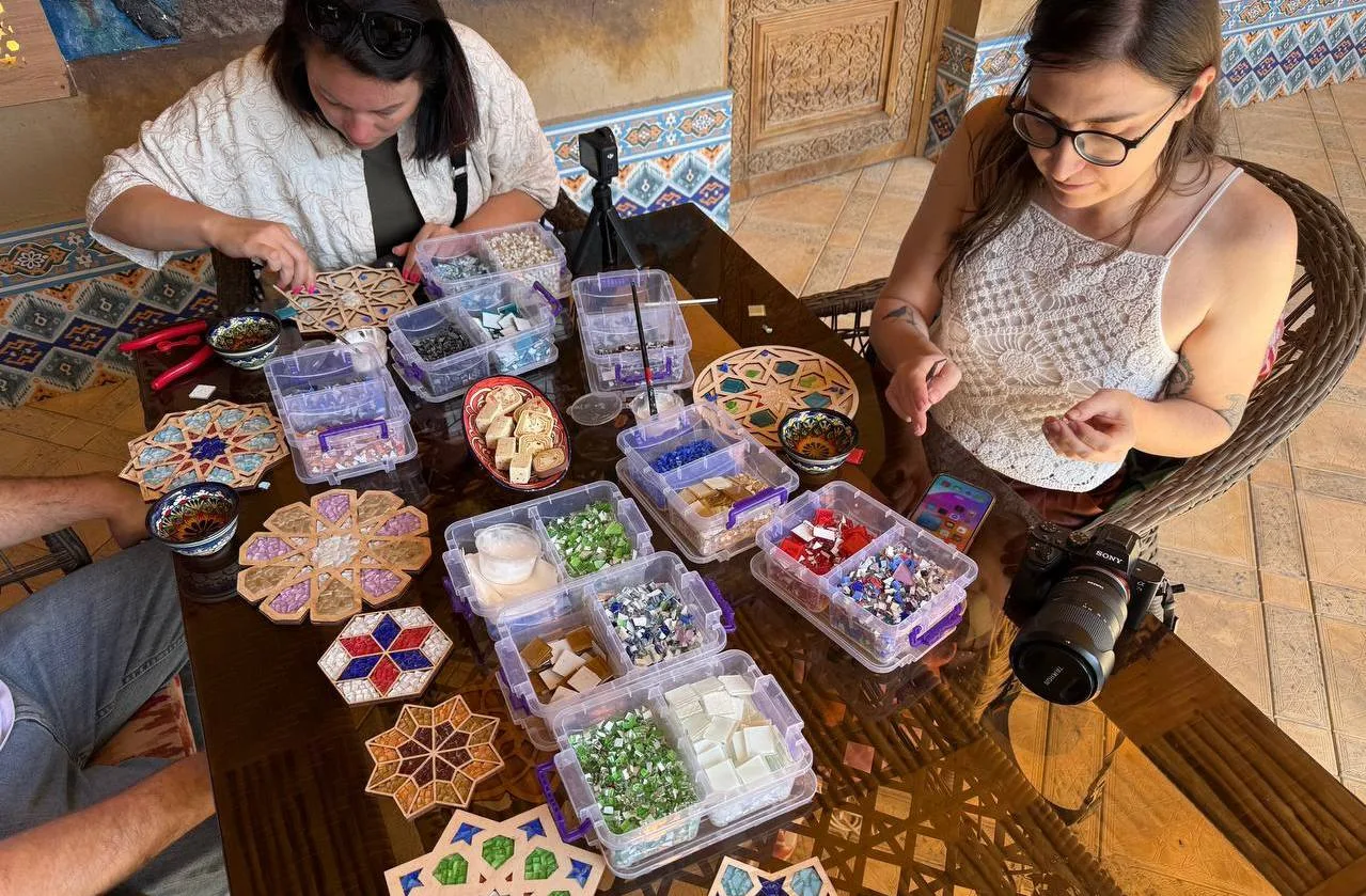 Samarkand: Timurid Blue Mosaic Art Workshop - Image 2