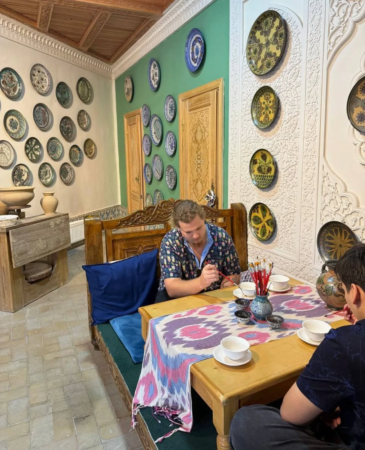 Samarkand: Hand-Painting Traditional Uzbek Ceramics Workshop - Main